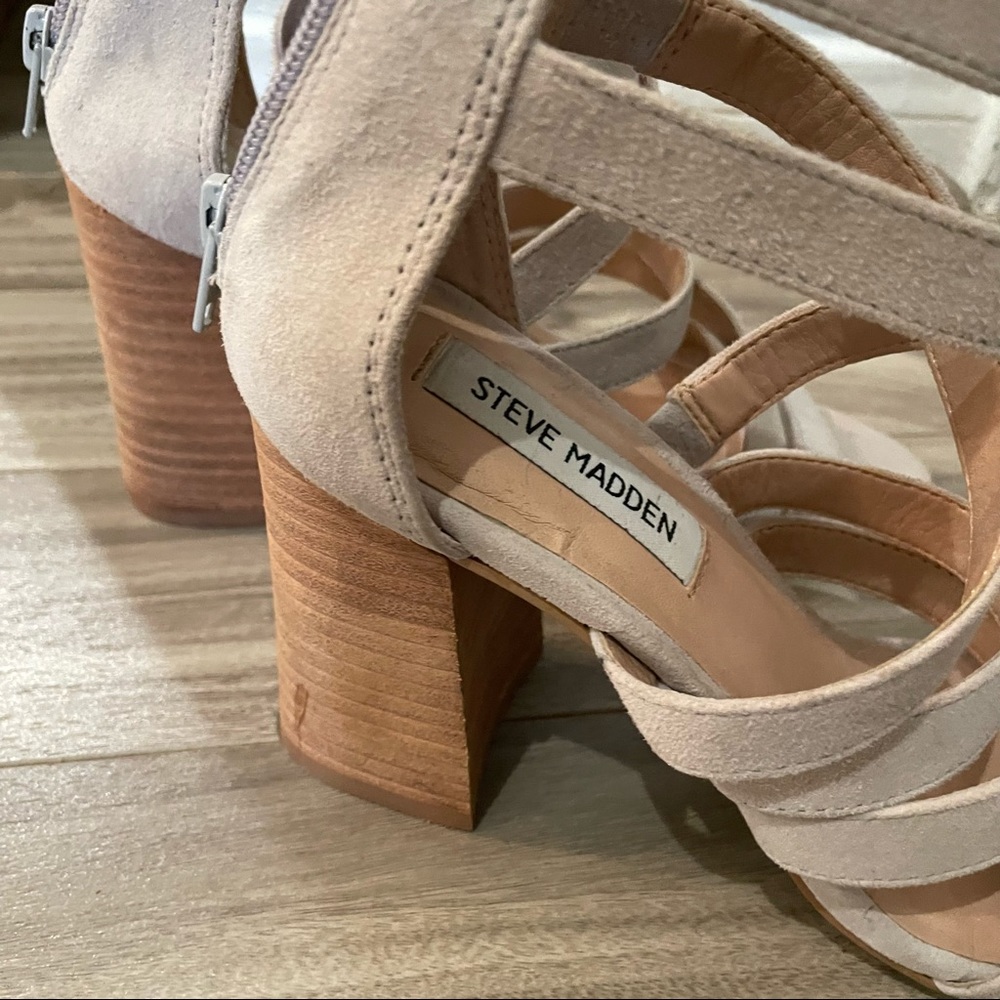 Steve Madden Chunky Block Heel Size 5.5 - image 3